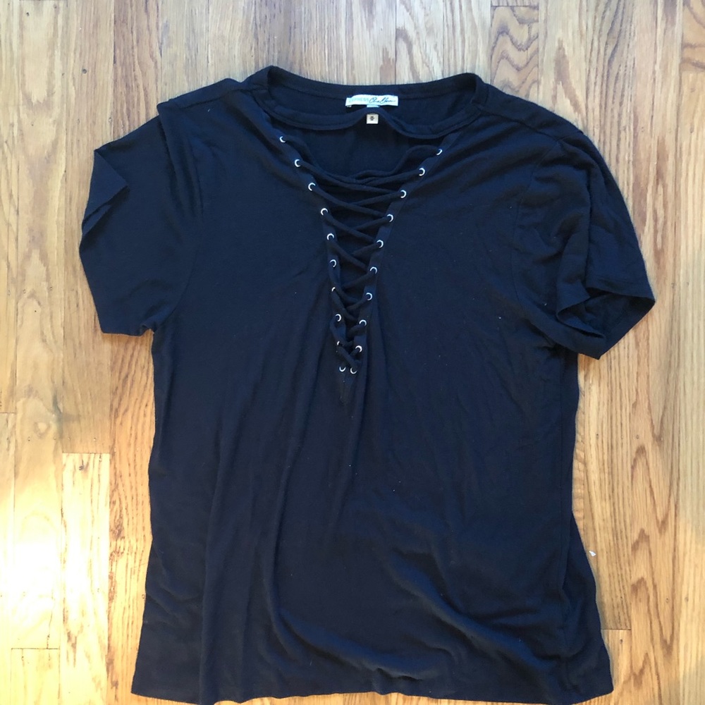 Express Lace-Up Tee